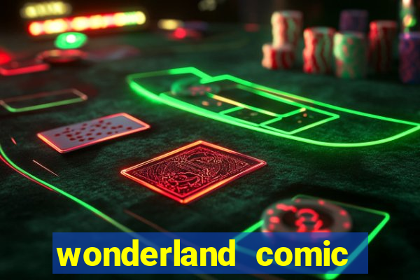 wonderland comic studio alphabet